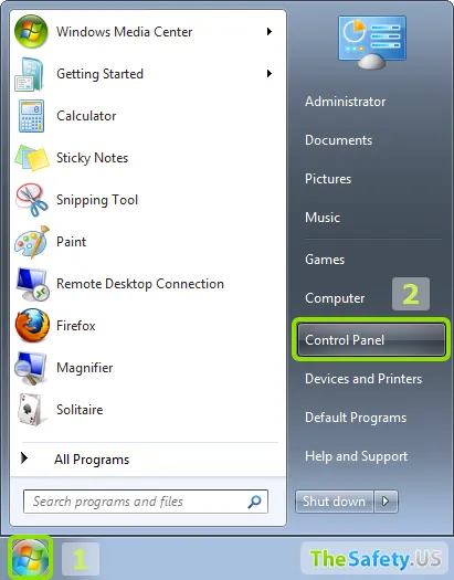 How to hide DNS - Control Panel